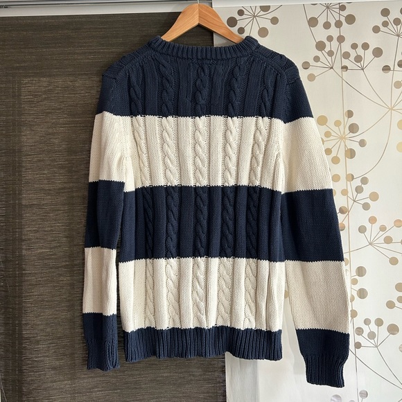 Navy Striped Sweater - Picture 2 of 2